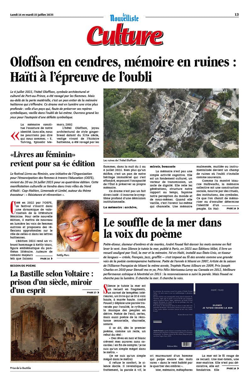 Flyer d'activites — photo