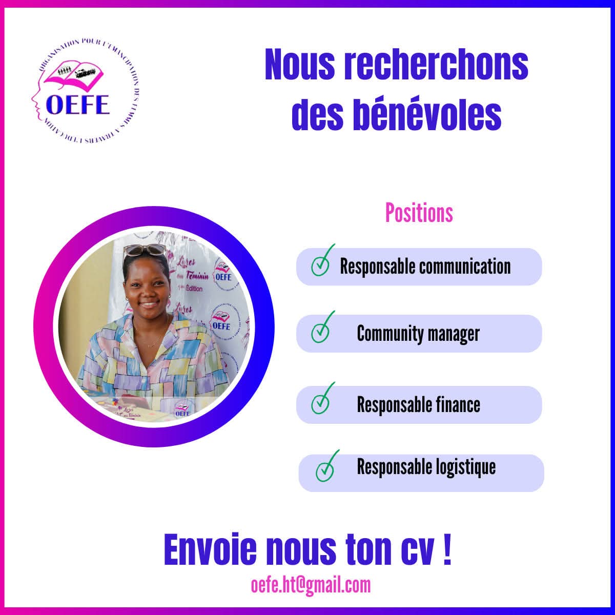 Flyer d'activites — photo