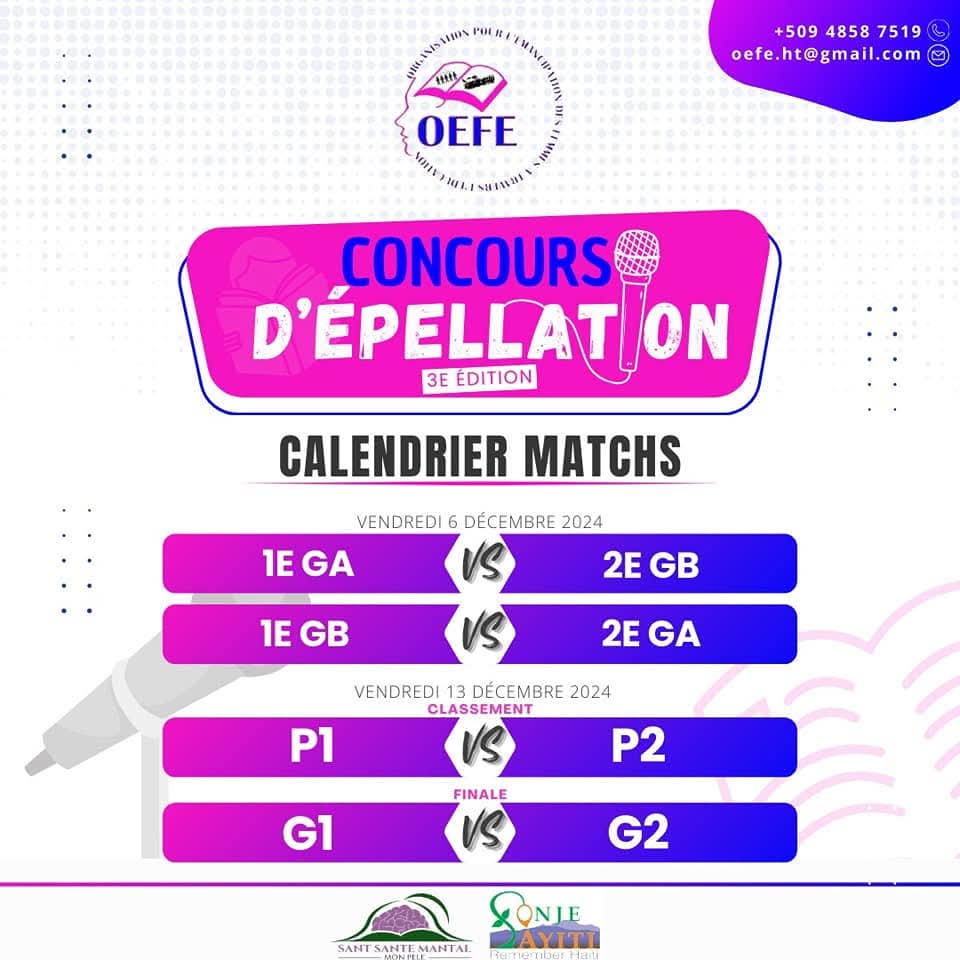 Flyer d'activites — photo