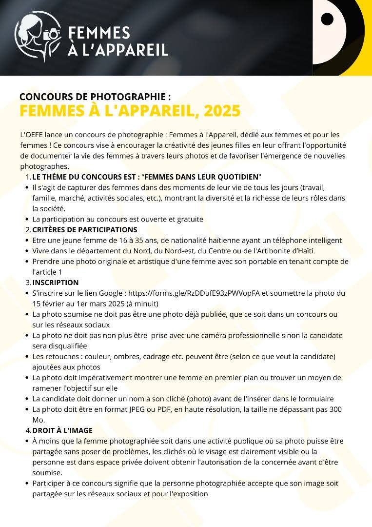 Flyer d'activites — photo