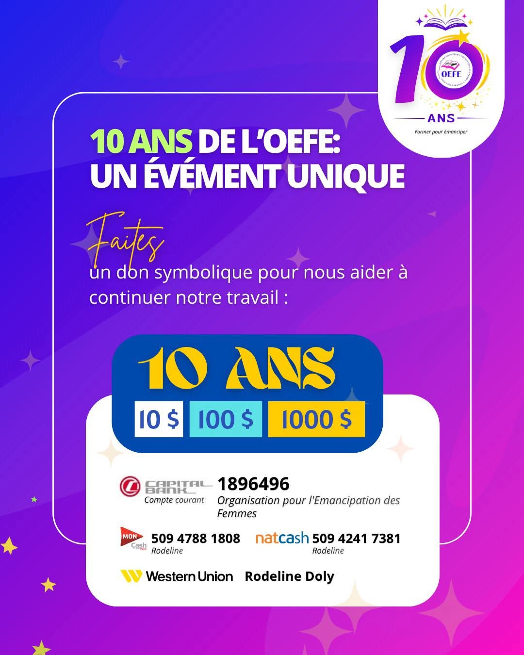 Flyer d'activites — photo