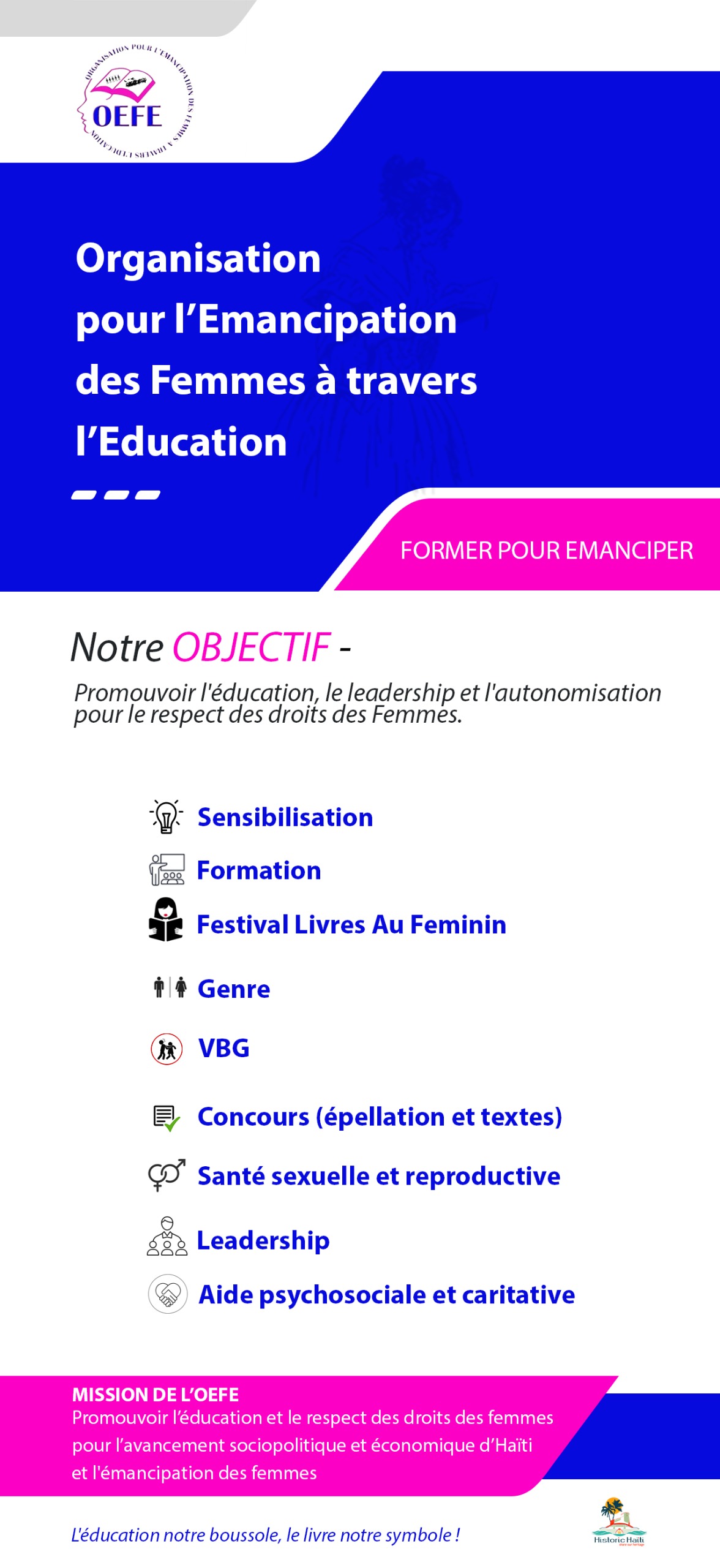 Flyer d'activites — photo